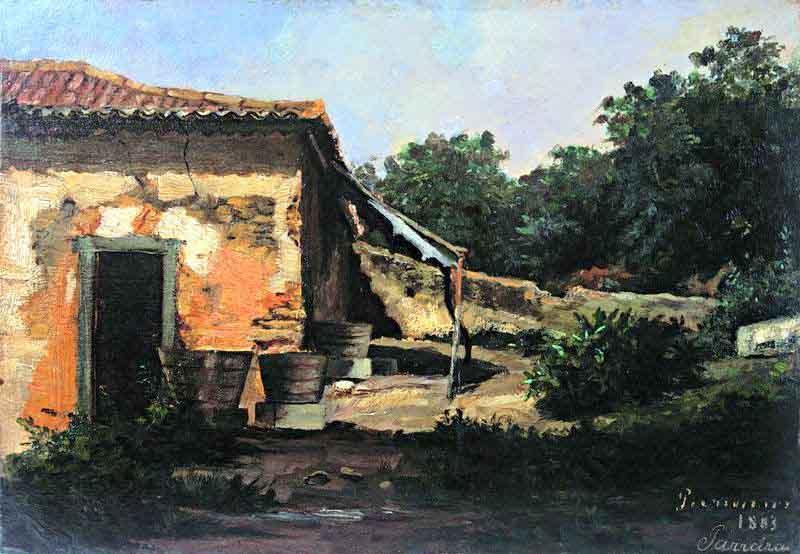 Antonio Parreiras My first oil study China oil painting art